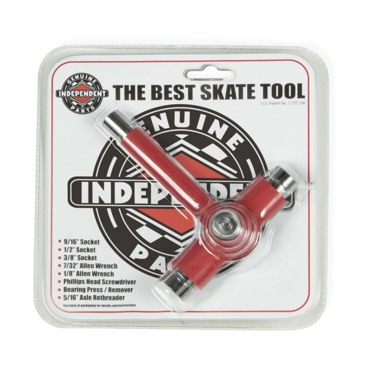 Genuine Parts Best Skate Tool Standard Red each Independent - Skate Accessories
