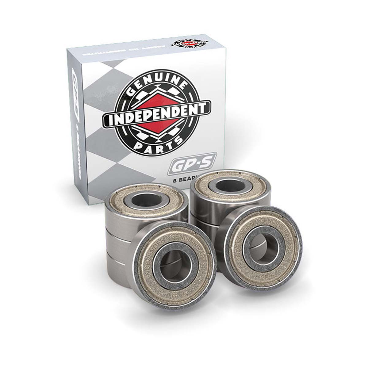 1 set of 8 Genuine Parts Bearing GP-S Independent - Skate Accessories
