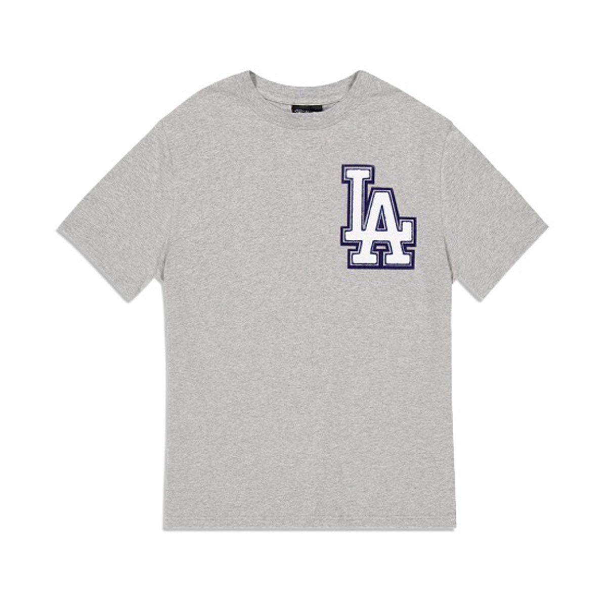 Gray Logo Select &#39;Los Angeles Dodgers&#39; Men&#39;s T-Shirt