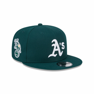 Alpha Industries Green 9FIFTY 'Oakland Athletics' Snapback Hat