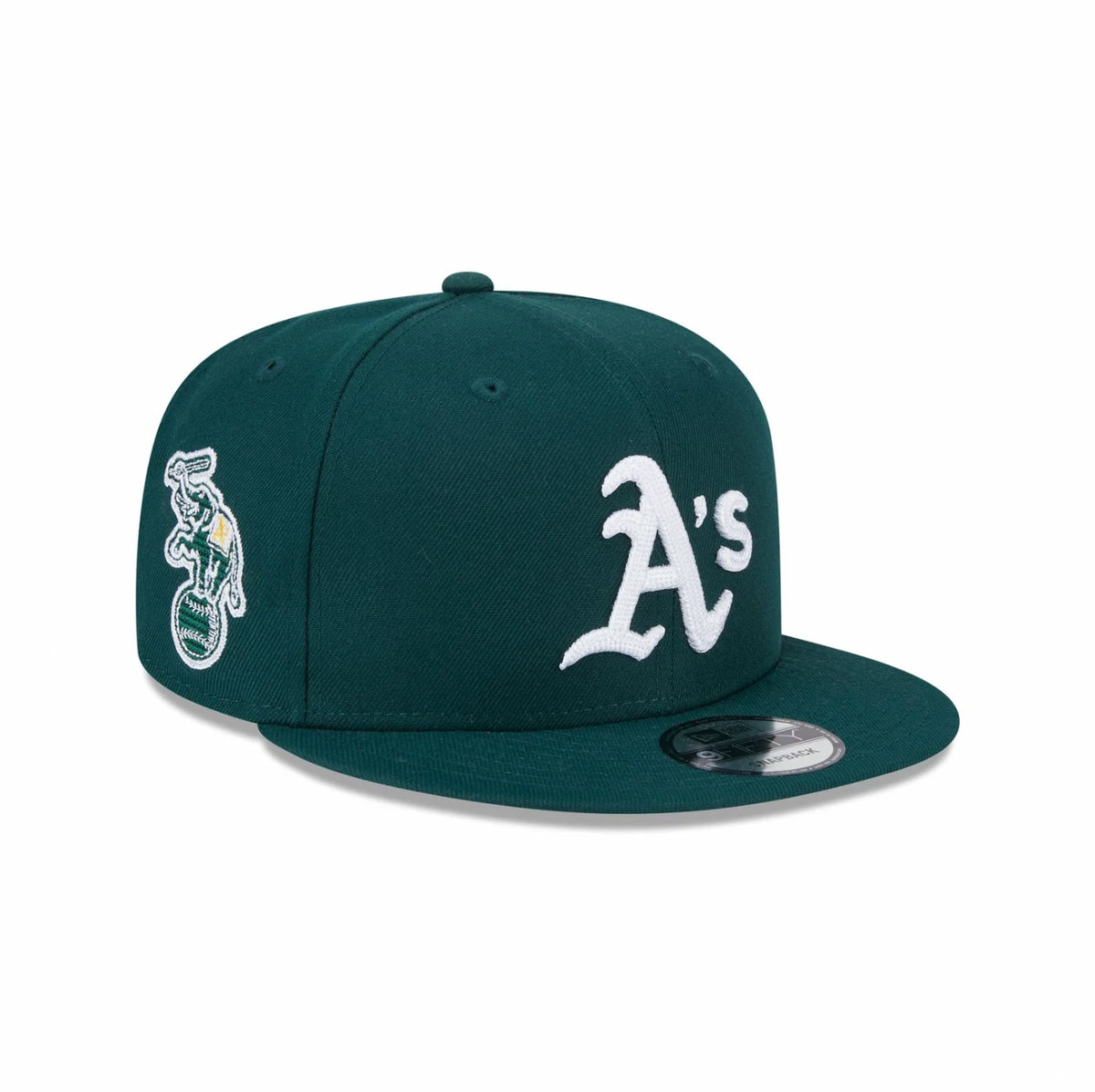 Alpha Industries Green 9FIFTY &#39;Oakland Athletics&#39; Snapback Hat