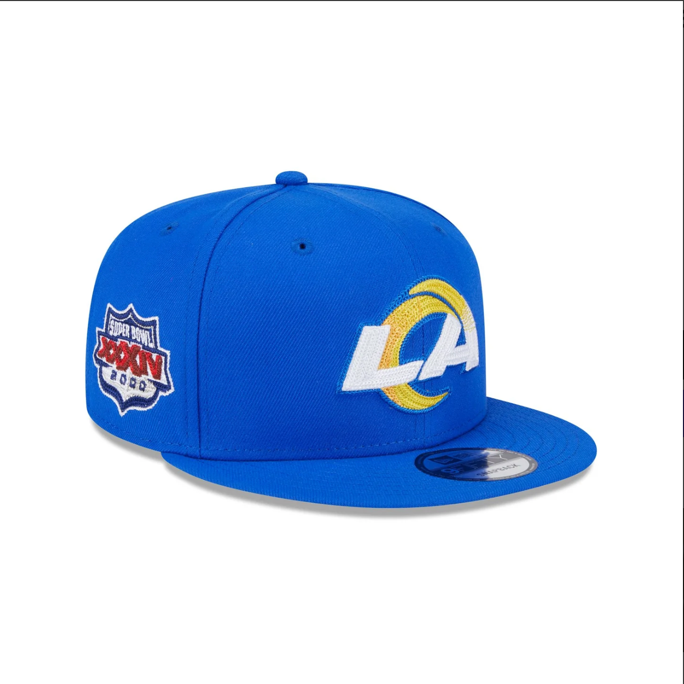 Alpha Industries Blue 9FIFTY 'Los Angeles Rams' Snapback Hat - NEW ERA