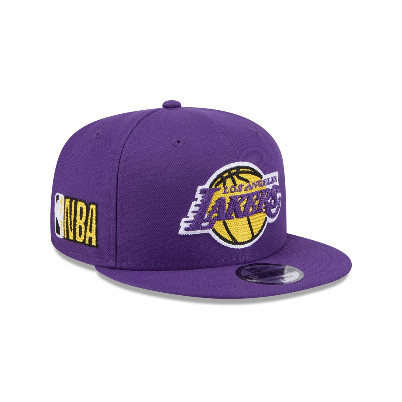 Alpha Industries Purple 9FIFTY 'Los Angeles Lakers' Snapback Hat - 