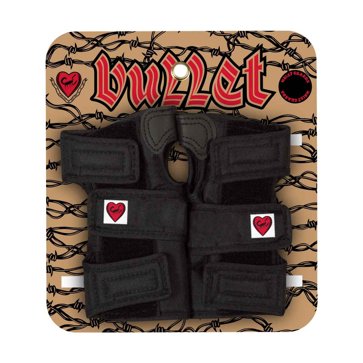 Black  Wrist Guard Med Bullet (M) - Skate Accessories