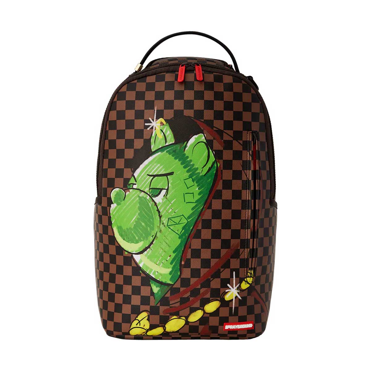 MONEY BEAR DEEP IN THOUGHT BACKPACK - 