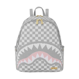 SPRAYGROUND Knit Sharks in Paris Cream Savage Backpack