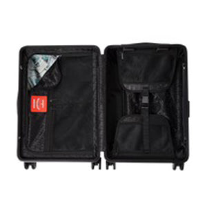 Sprayground Peeking Character Carry On Hard Luggage