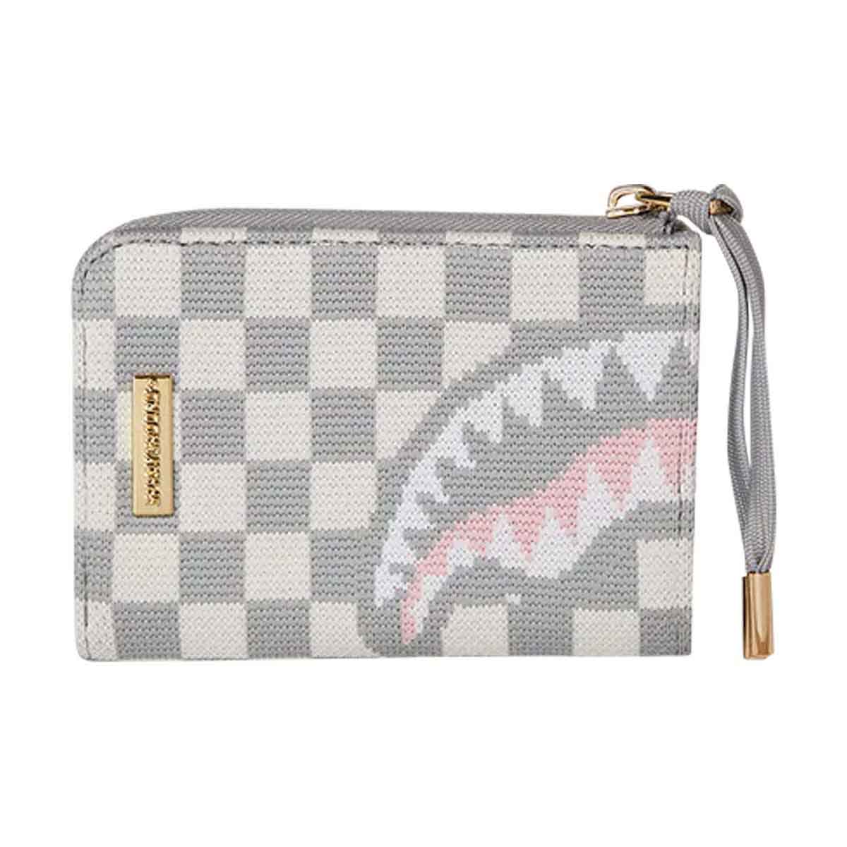 SPRAYGROUND Knit Sharks in Paris in Cream Wallet