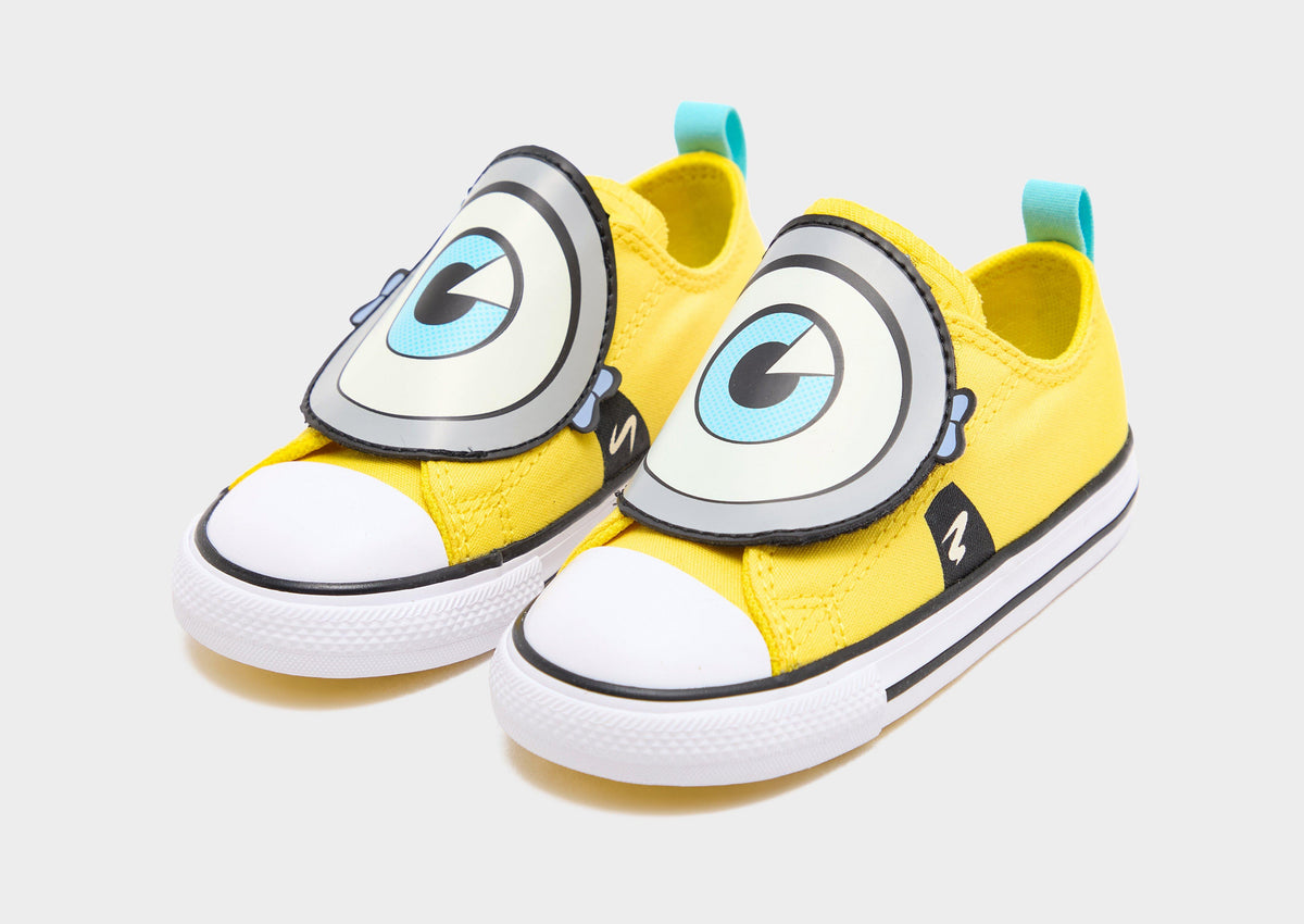 CONVERSE Chuck Taylor All Star EasyOn Ox 'Minions Yellow' Toddler Shoes - 