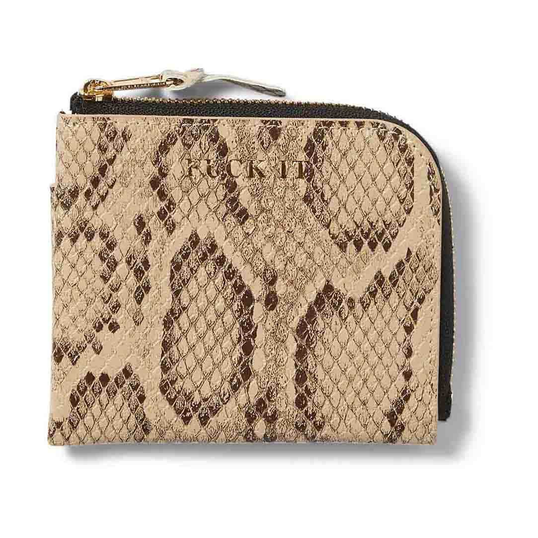 HUF Fuck It Snakeskin Wallet - 