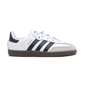 Adidas Samba OG 'Cloud White Core Black Gum' Big Kids' Shoes