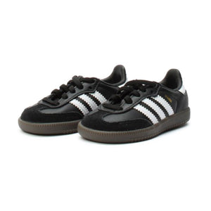 Adidas Samba OG 'Core Black Cloud White Gum' Big Kids' Shoes