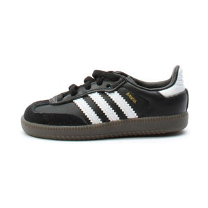 Adidas Samba OG 'Core Black Cloud White Gum' Big Kids' Shoes