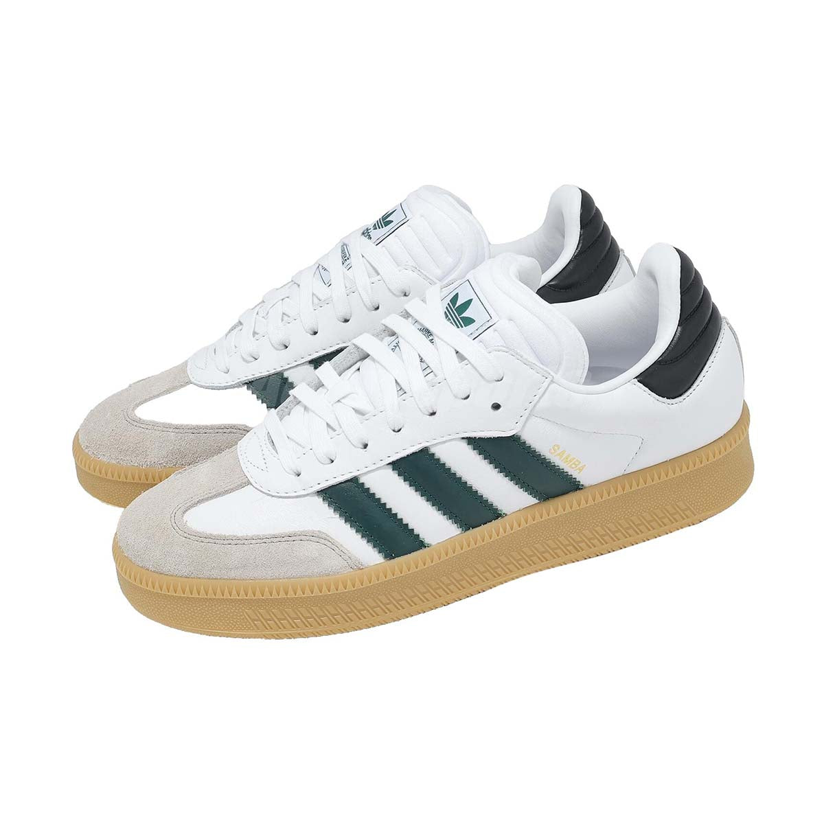 Grade School adidas Samba Xlg Shoes - White/Black 7 Grade School adidas Samba Xlg Shoes - White/Black 7