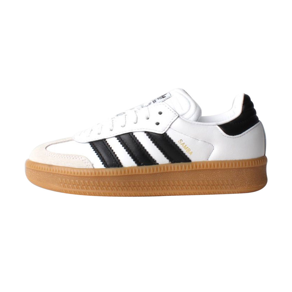 Grade School adidas Samba Xlg Shoes - White/Black 7 Grade School adidas Samba Xlg Shoes - White/Black 7
