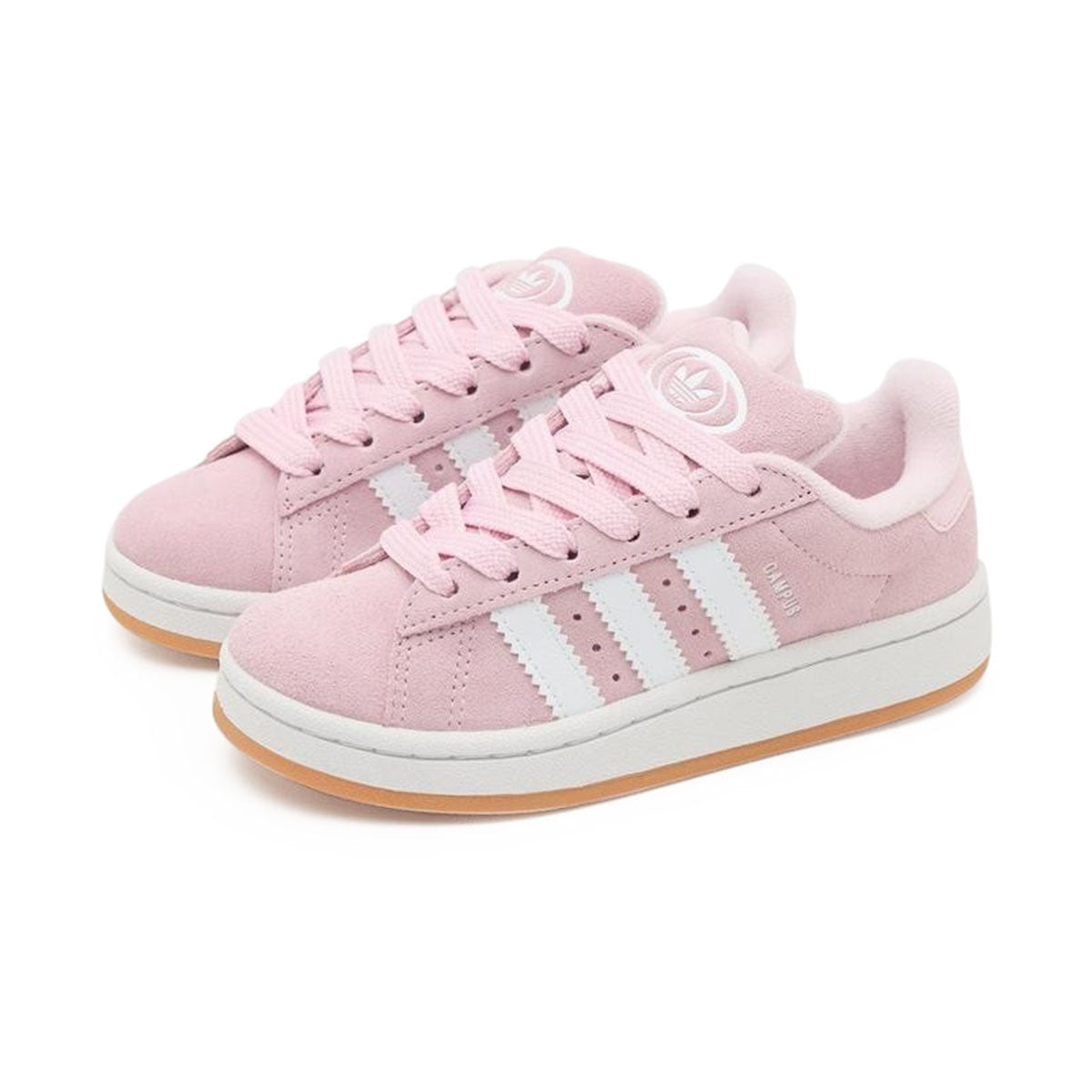 Adidas Campus 00 &#39;Camp Clear Pink Cloud White&#39; Little Kids&#39; Shoes