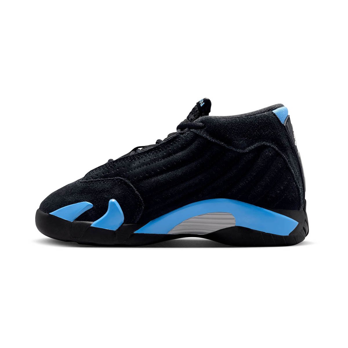 Jordan 14 Retro 'Black University Blue' Little Kids' Shoes - 