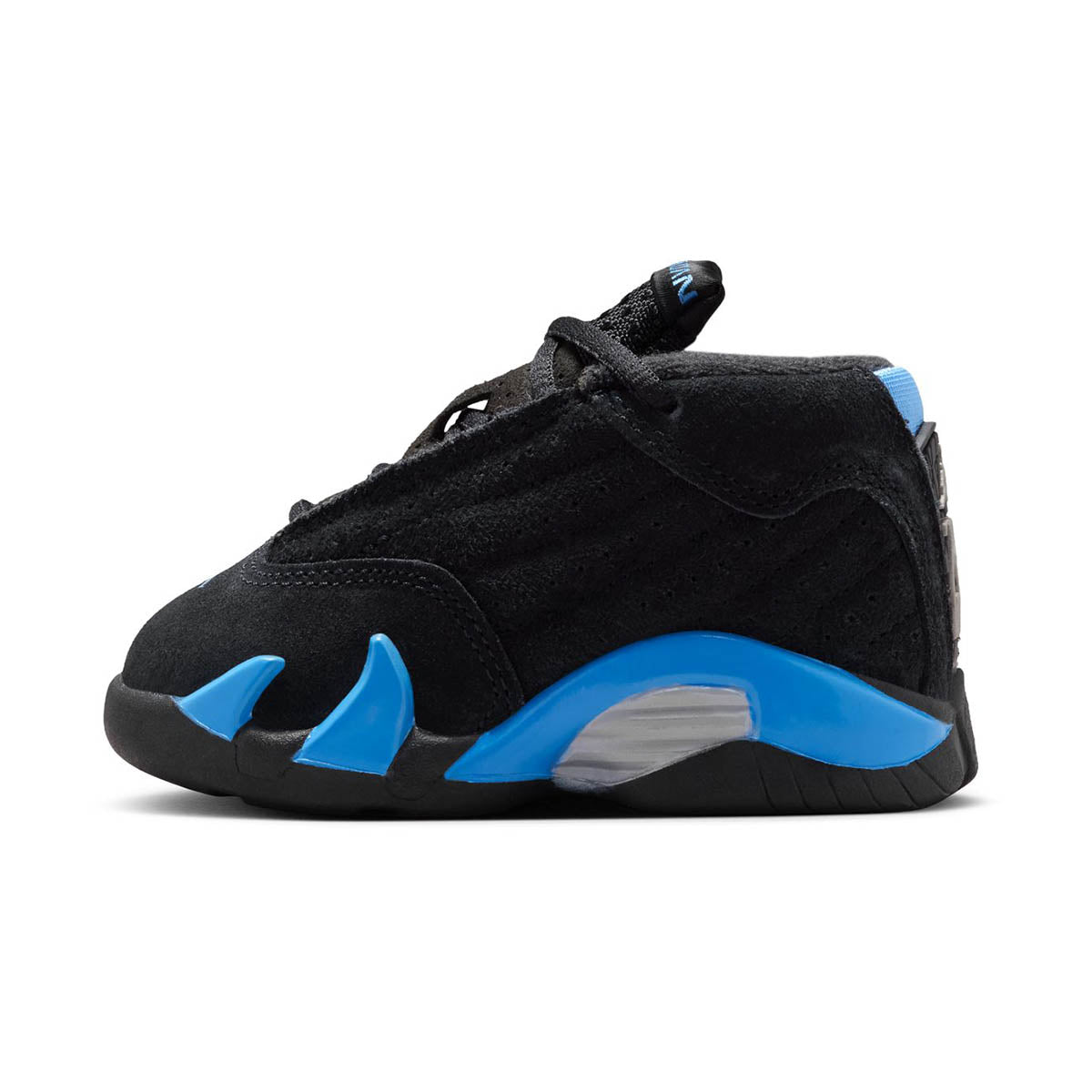 Jordan 14 Retro 'Black University Blue' Baby/Toddler Shoes - 