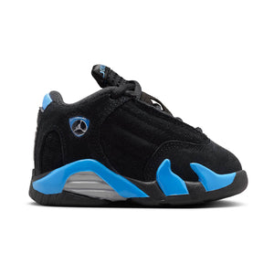 Jordan 14 Retro 'Black University Blue' Baby/Toddler Shoes