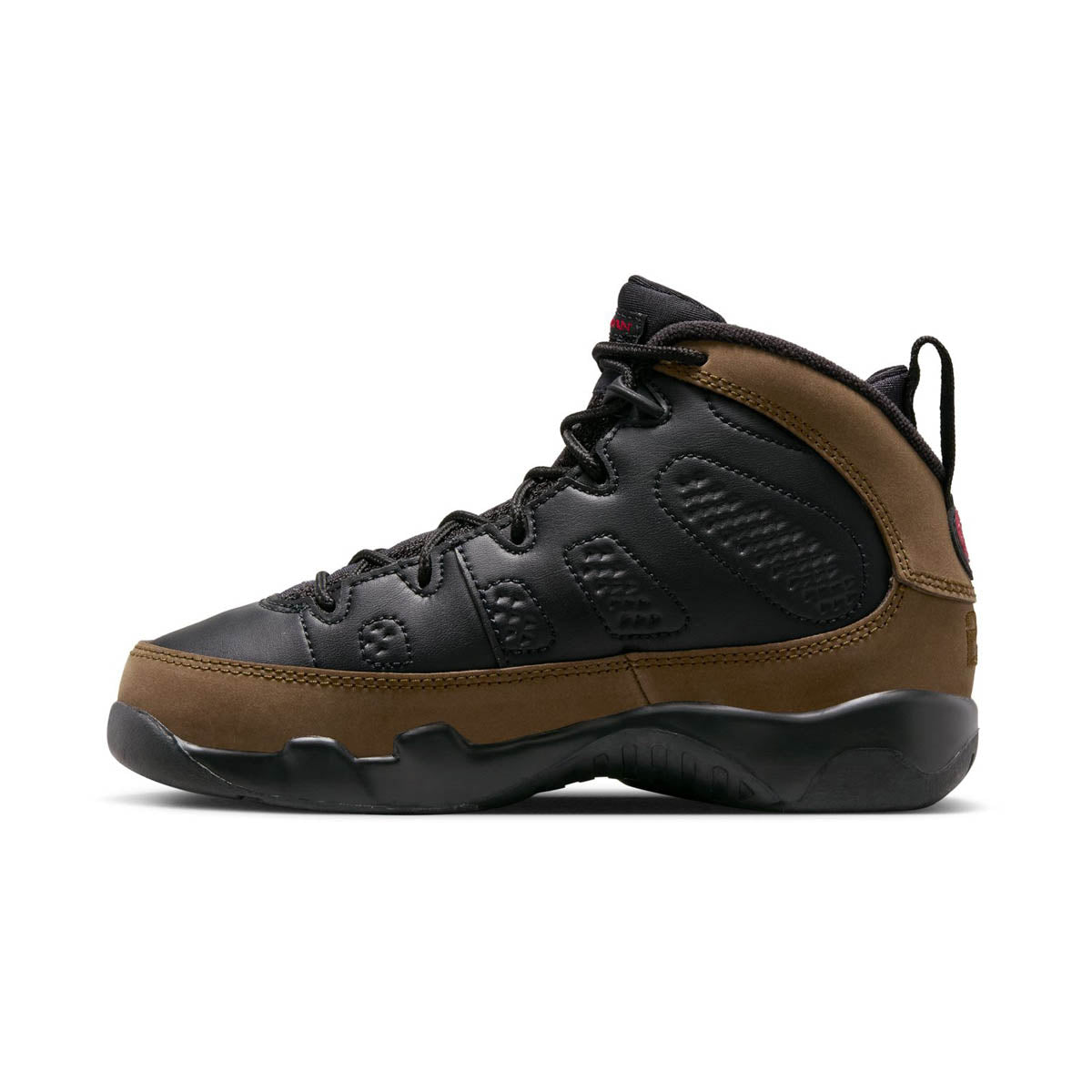 Jordan 9 Retro 'Olive' Little Kids' Shoes - 