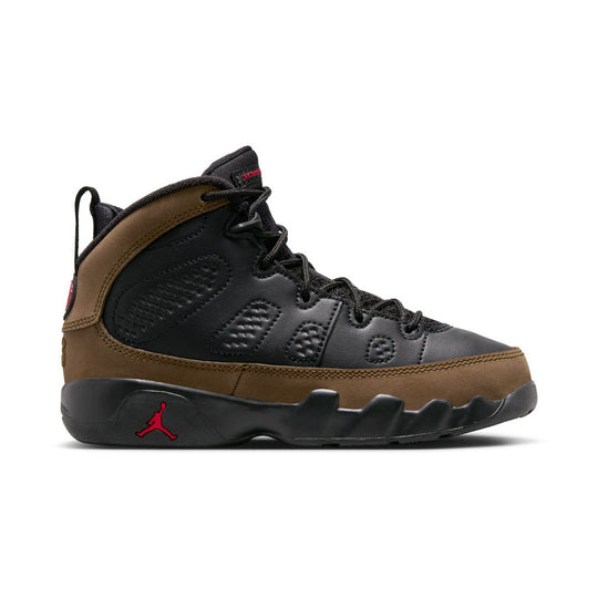 Jordan 9 Retro 'Olive' Little Kids' Shoes