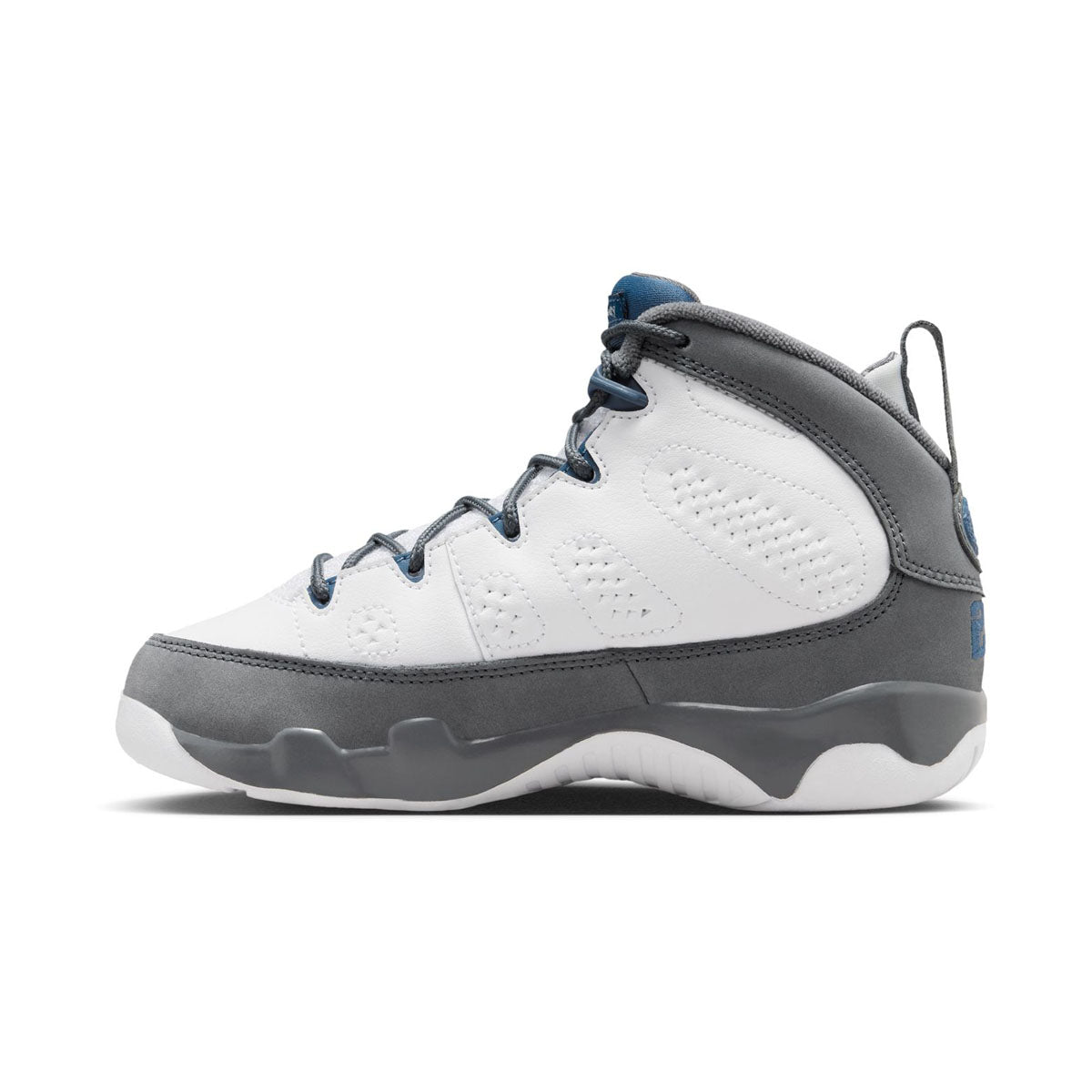 Air Jordan 9 Retro 'Flint Grey and French Blue' Little Kids' Shoes - Jordan Shoes for Mens, Women and kids