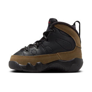 Jordan 9 Retro 'Olive' Baby/Toddler Shoes