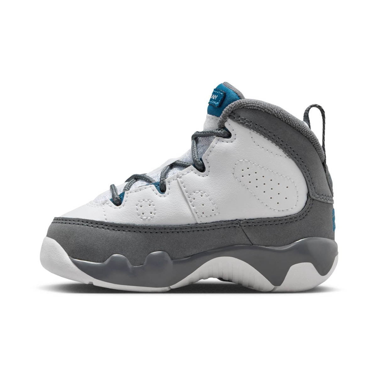 Air Jordan 9 Retro 'Flint Grey and French Blue' Baby/Toddler Shoes - Kids Casual: Kids Shoes