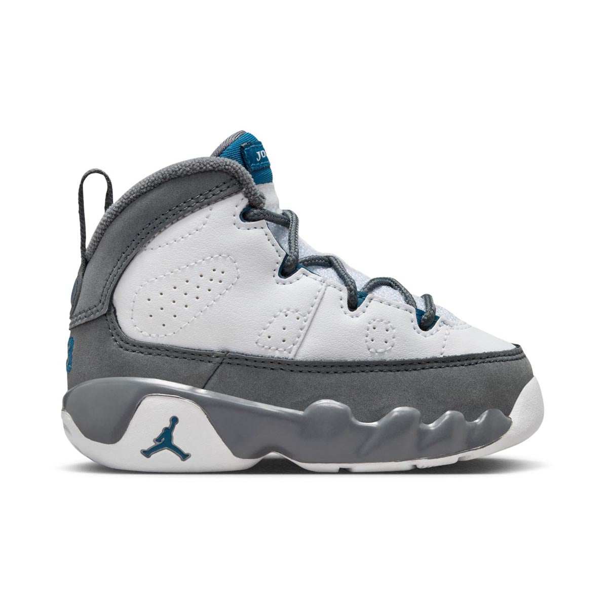 Air Jordan 9 Retro 'Flint Grey and French Blue' Baby/Toddler Shoes - Kids Casual: Kids Shoes