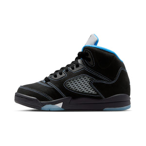 Jordan 5 'Black Carolina' Little Kids' Shoes