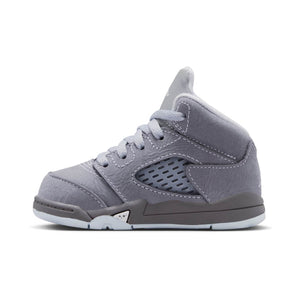 Jordan 5 Retro 'Wolf Grey' Baby/Toddler Shoes