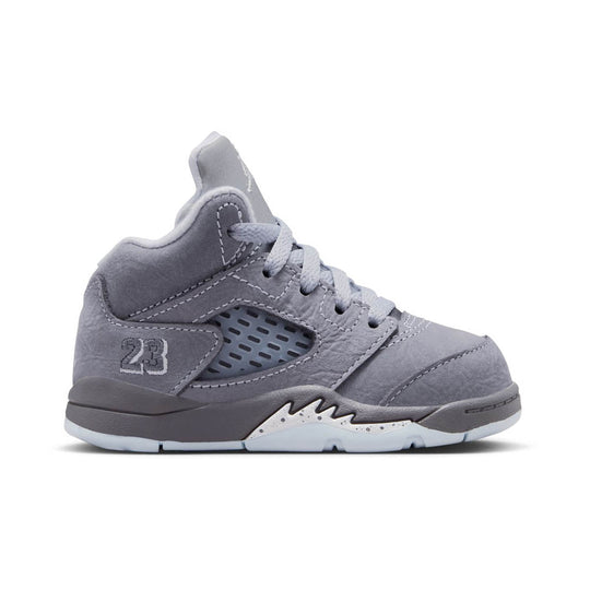 Jordan 5 Retro 'Wolf Grey' Baby/Toddler Shoes