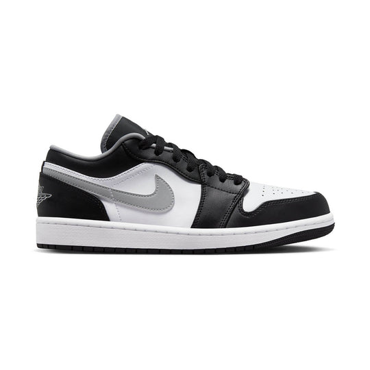 Air Jordan 1 Low 'Black and Particle Grey' Men's Shoes