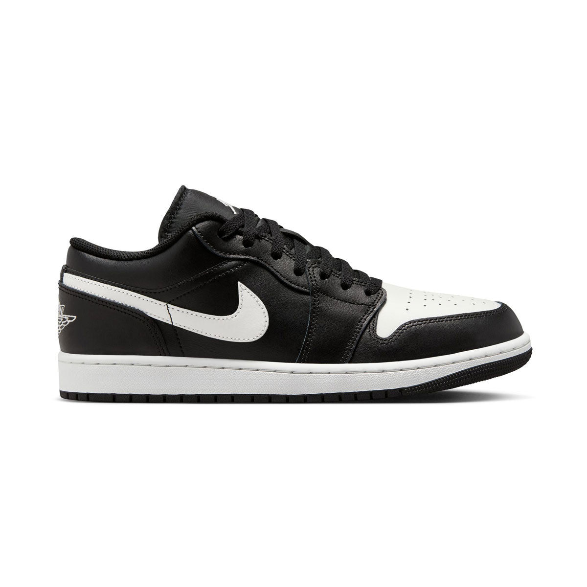 Air Jordan 1 Low 'Black Summit White' Men's Shoes - 