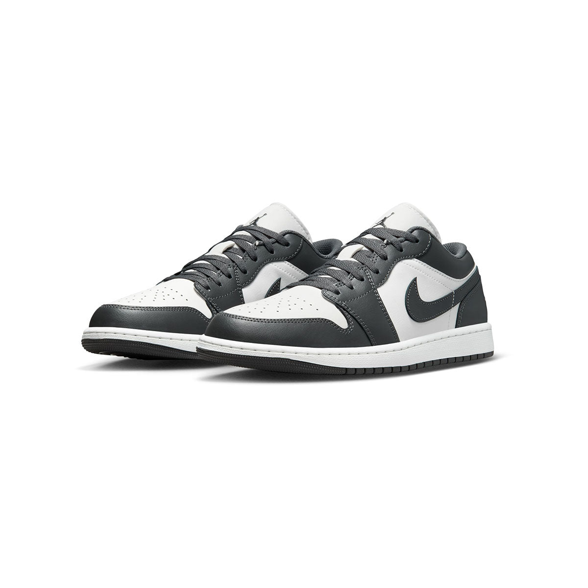 Air Jordan 1 Low &#39;Iron Gray Summit White&#39; Men&#39;s Shoes