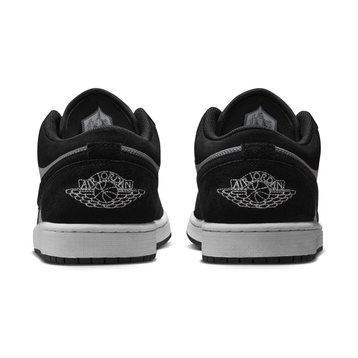 Air Jordan 1 Low 'Black Light Smoke Grey' Men's Shoes - 