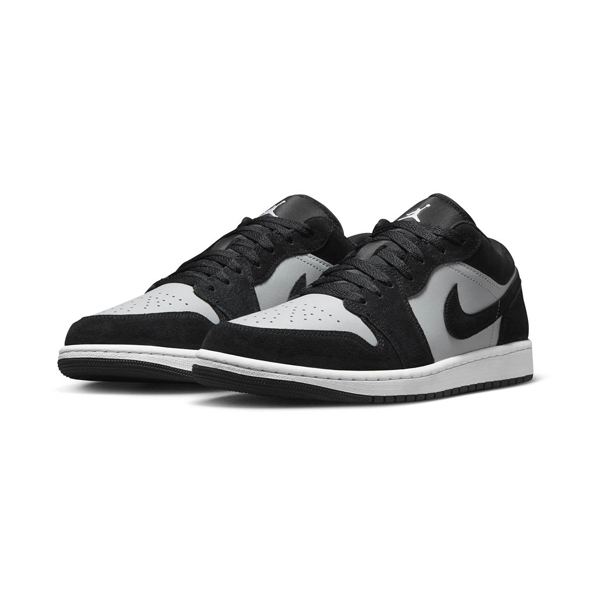 Air Jordan 1 Low 'Black Light Smoke Grey' Men's Shoes - 