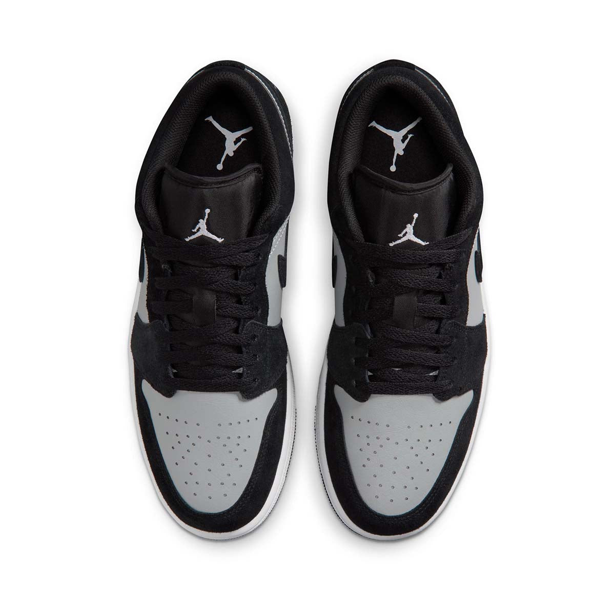Air Jordan 1 Low 'Black Light Smoke Grey' Men's Shoes - 