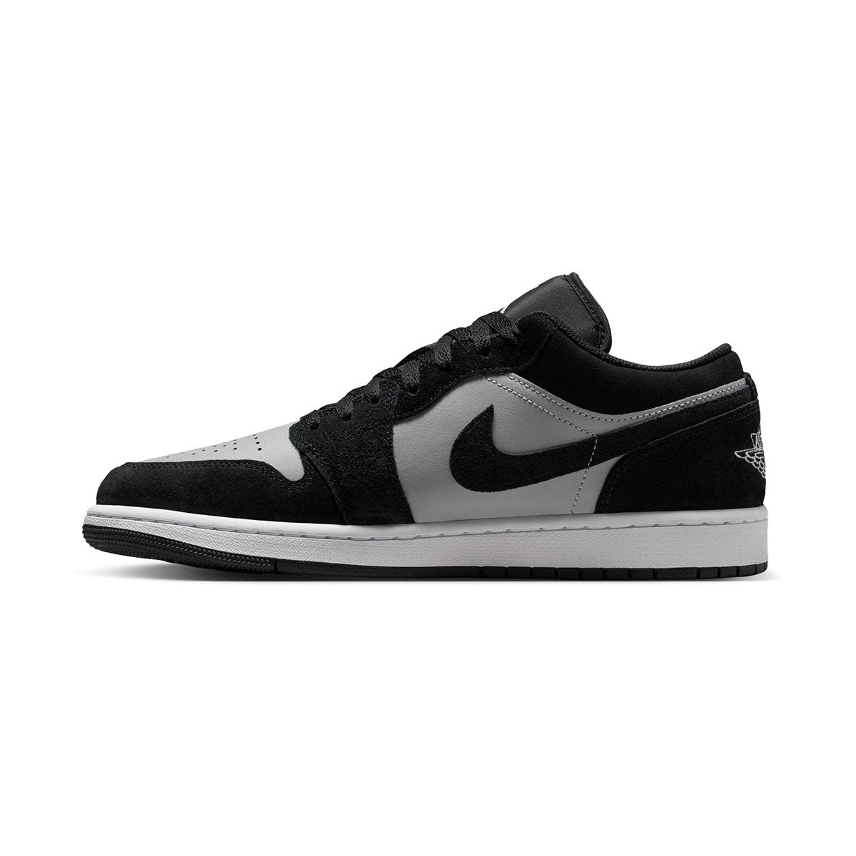 Air Jordan 1 Low 'Black Light Smoke Grey' Men's Shoes - 