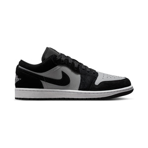 Air Jordan 1 Low 'Black Light Smoke Grey' Men's Shoes