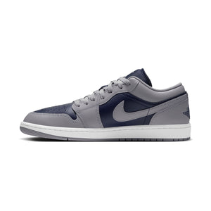 Air Jordan 1 Low 'Tech Grey University Navy' Men's Shoes