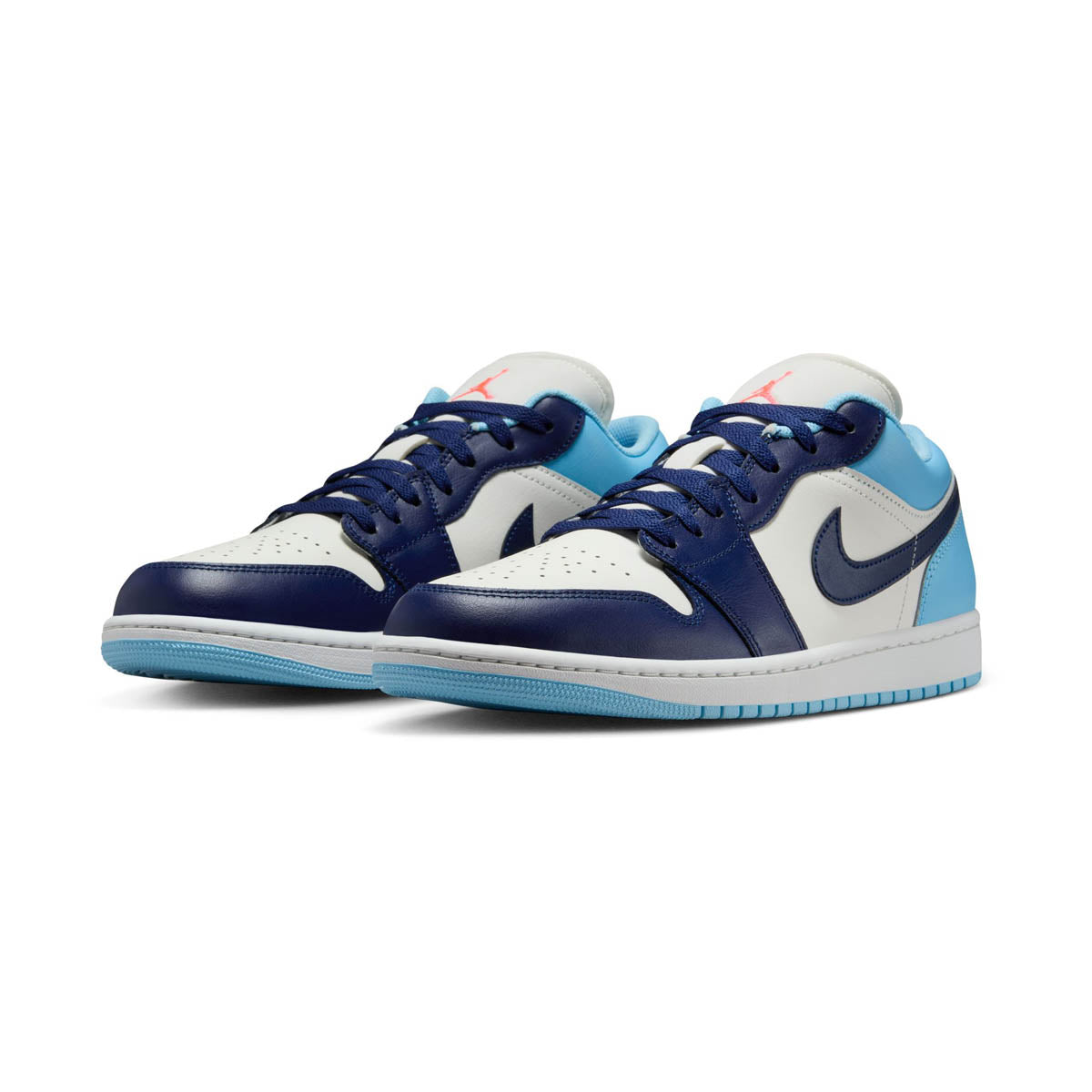 Air Jordan 1 Low 'Sail Blue Chill' Men's Shoes - MEN'S