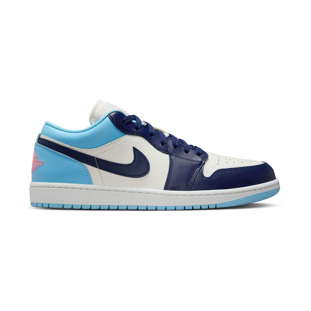 Air Jordan 1 Low 'Sail Blue Chill' Men's Shoes - MEN'S