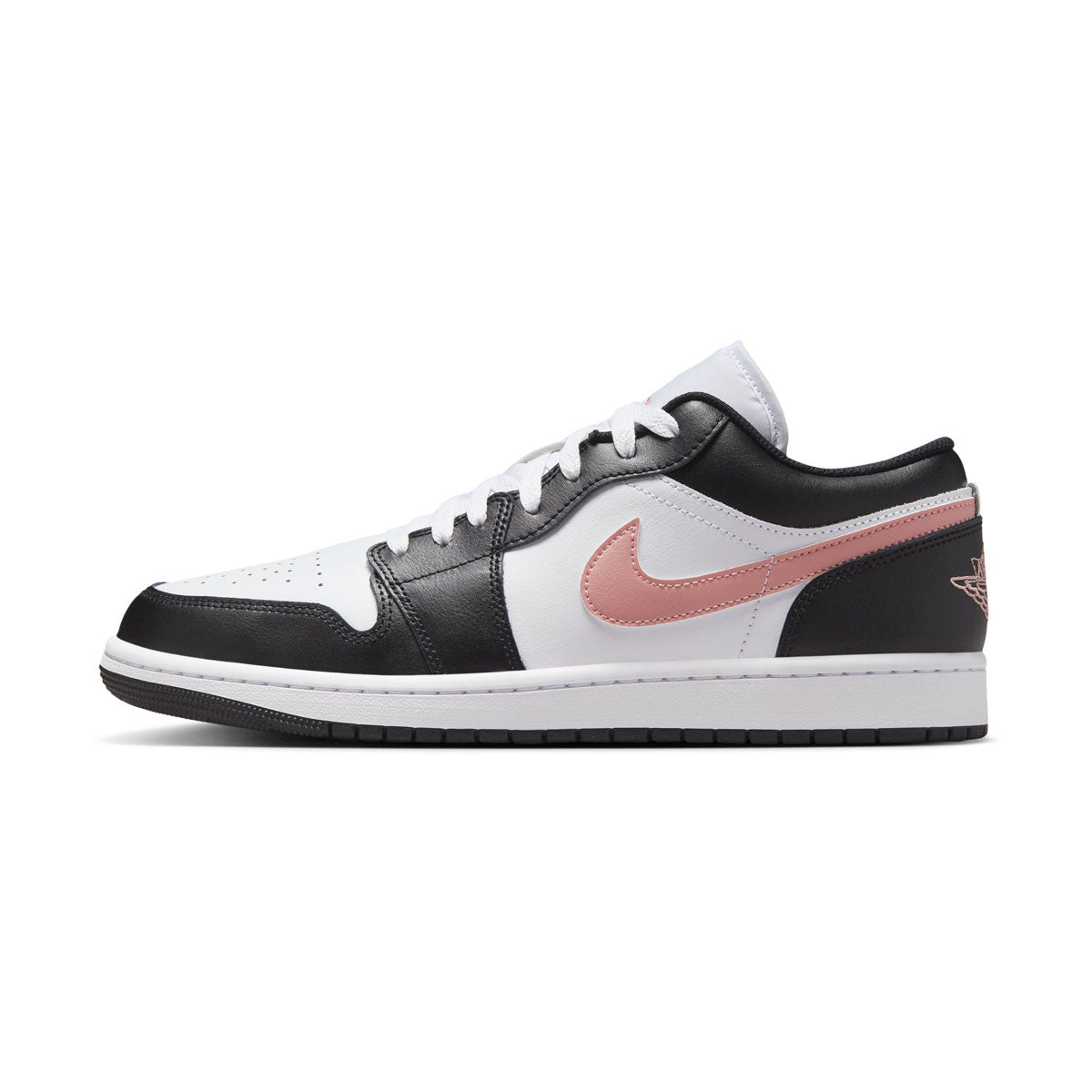 Air Jordan 1 Low &#39;Black Pink Rust&#39; Men&#39;s Shoes