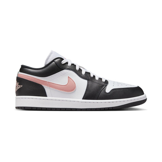 Air Jordan 1 Low 'Black Pink Rust' Men's Shoes