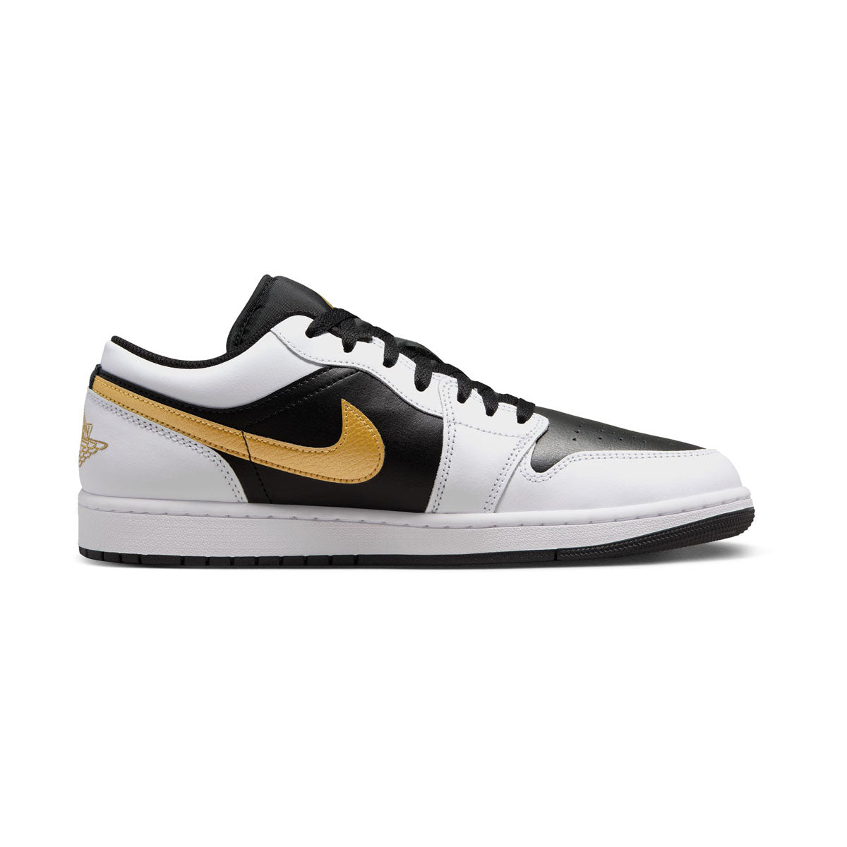 Air Jordan 1 Low 'Gold Swoosh' Men's Shoes - MENS JORDAN