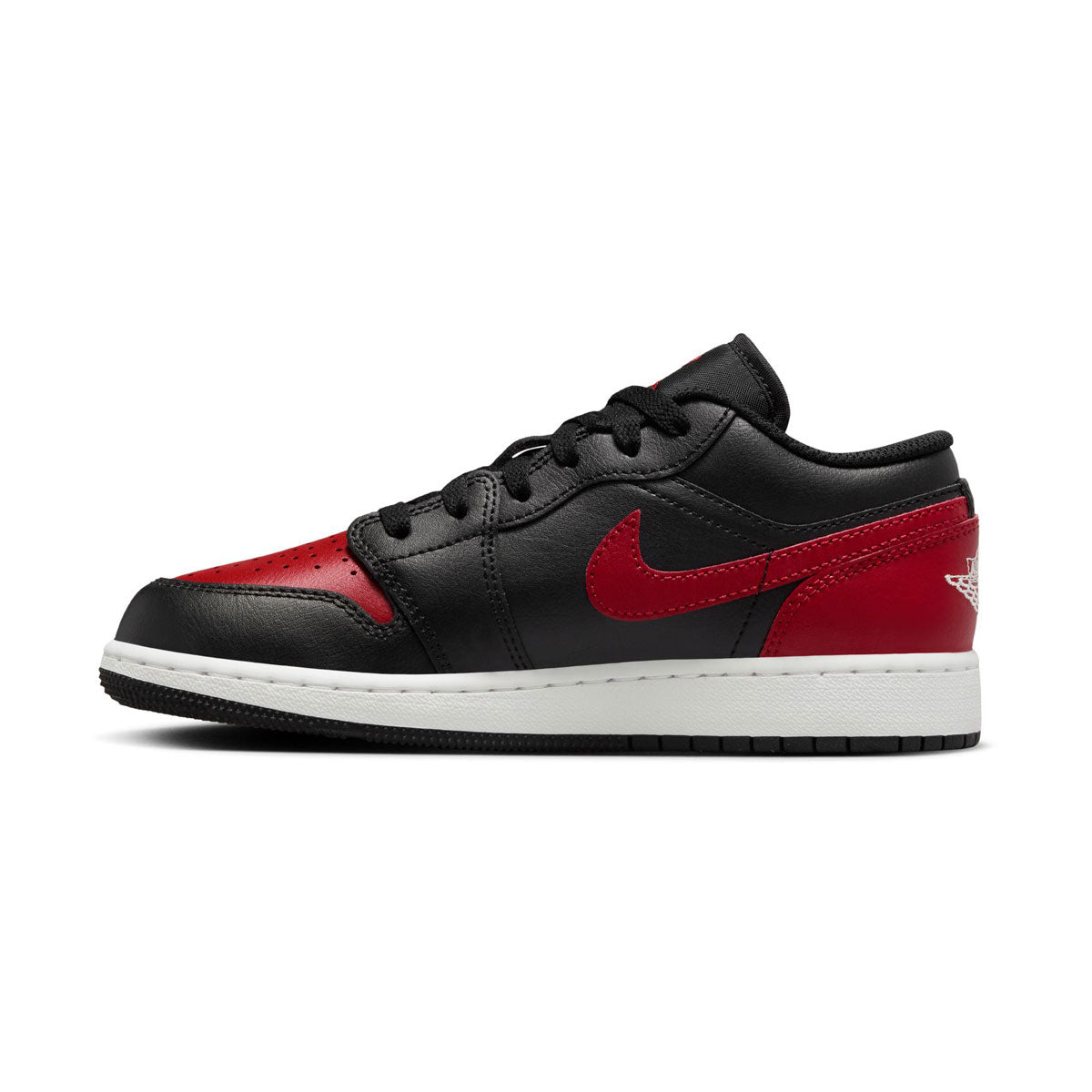 Air Jordan 1 Low &#39;Bred Twist&#39; Big Kids&#39; Shoes