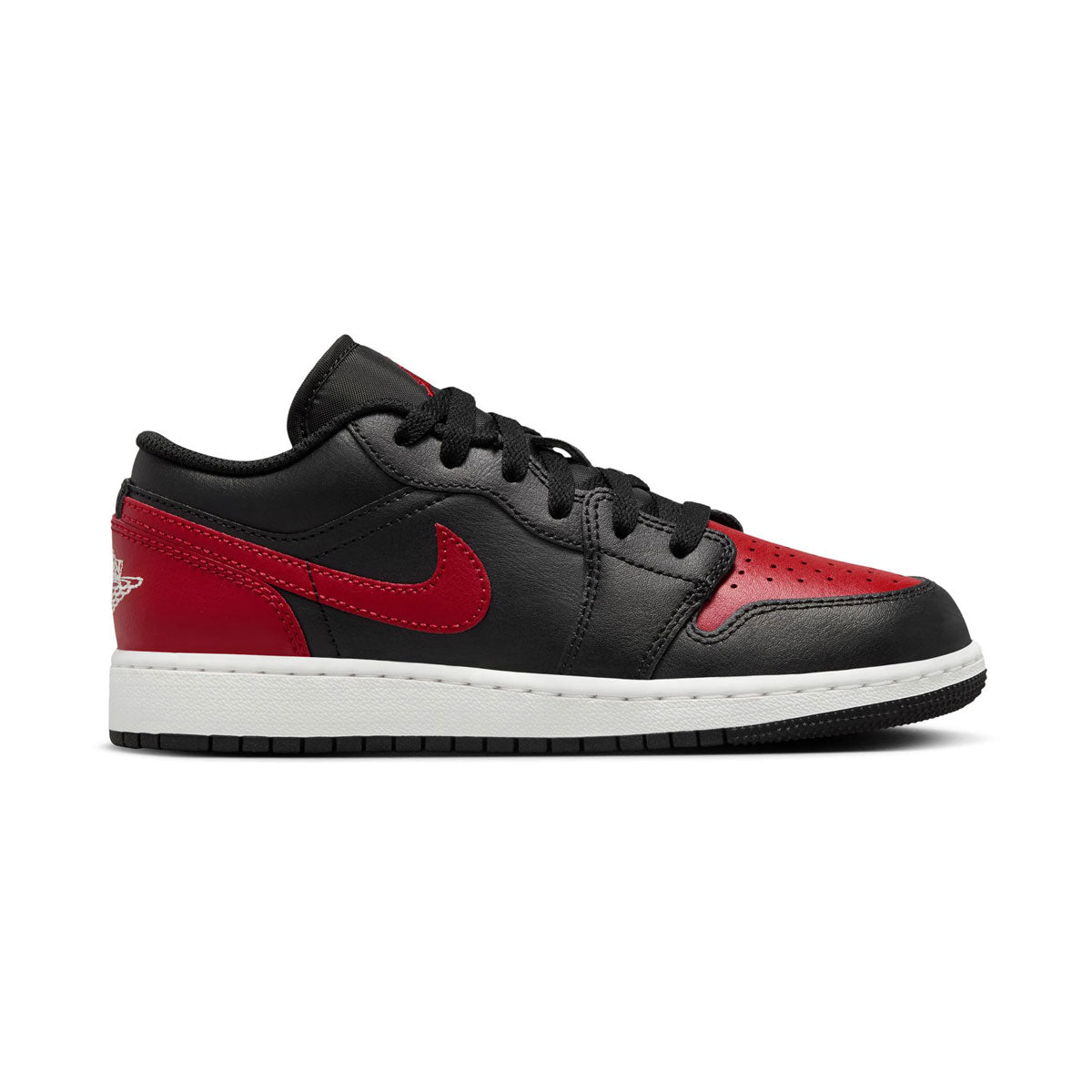 Air Jordan 1 Low &#39;Bred Twist&#39; Big Kids&#39; Shoes