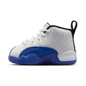 Jordan 12 Retro 'White & Game Royal' Baby/Toddler Shoe