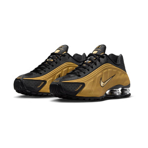 Nike Shox R4 'Black Metalic Gold' Women's Shoes